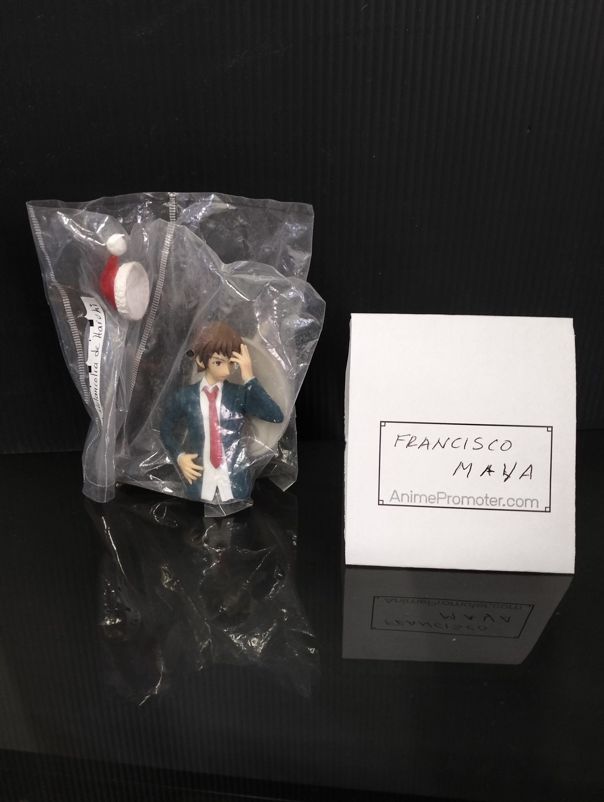 Bandai La Melancolía de Haruhi Suzumiya Figura gashapon 5" Kyon